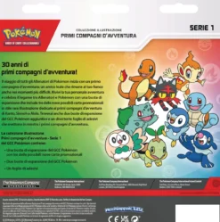 pokemon - collezione illustrazione - primi compagni d'avventura