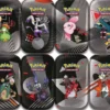 pokemon gcc - scarlatto e violetto luce nera e fuoco bianco - 1 mini tin da collezione assortita (ita)