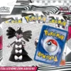 pokemon gcc - scarlatto e violetto fuoco bianco - collezione con adesivi gothitelle (ita)