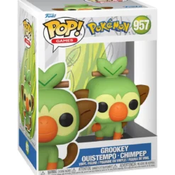pokemon - grookey 9cm - funko pop 957