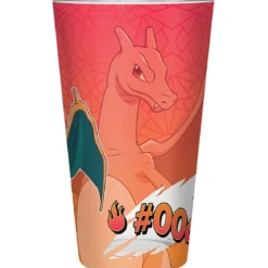 pokemon - large glass - charizard