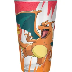 pokemon - large glass - charizard