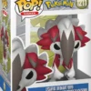 pokemon - lycanroc (midnight form) 9cm - funko pop! 1211