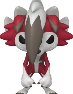 pokemon - lycanroc (midnight form) 9cm - funko pop! 1211