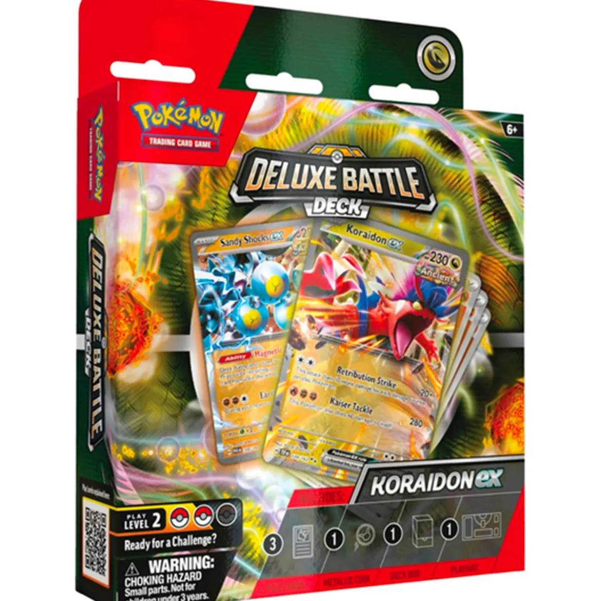pokemon - mazzi lotta deluxe - koraidon-ex (ita)