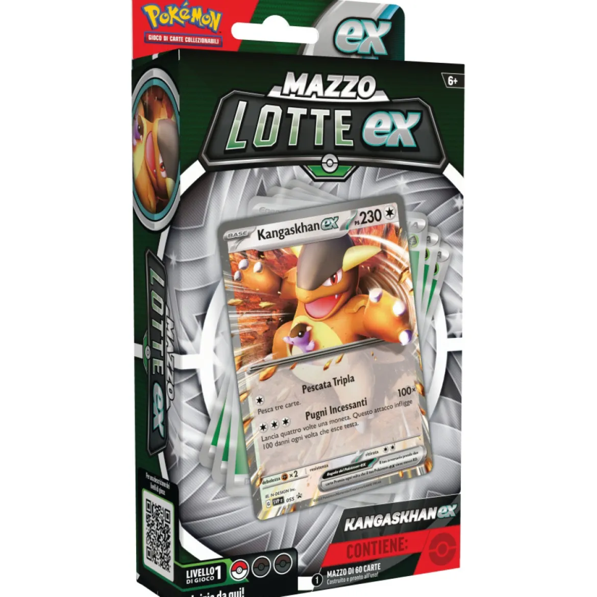 pokemon - mazzi lotta ex - kangaskhan-ex (ita)