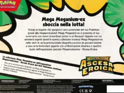 pokemon - megaevoluzione - ascesa eroica - collezione mega meganium-ex (ita)