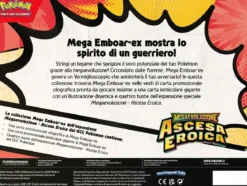 pokemon - megaevoluzione - ascesa eroica - collezione mega emboar-ex (ita)