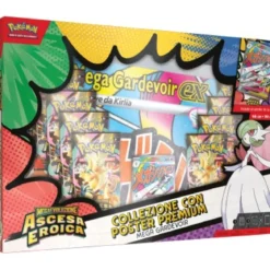 pokemon - megaevoluzione ascesa eroica - collezione con poster premium (ita) - mega gardevoir