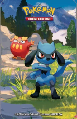 pokemon - megaevoluzione ascesa eroica - mini tin da collezione (ita) - riolu