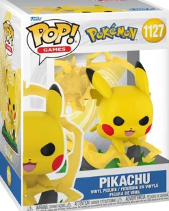 pokemon: pikachu 9cm - funko pop! 1127