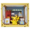 pokemon - post-office pikachu - miniatura in legno da costruire