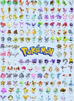 pokemon - puzzle 500 pezzi