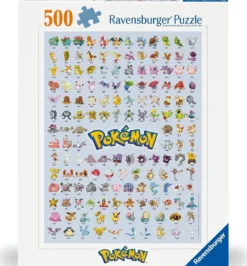 pokemon - puzzle 500 pezzi