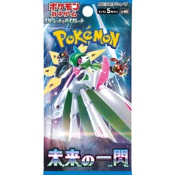 pokemon scarlatto e violetto - future flash sv4m - bustina singola 5 carte (jap)