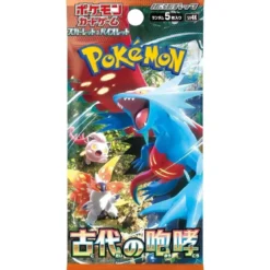 pokemon scarlatto e violetto - ancient roar sv4k - bustina singola 5 carte (jap)