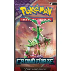 pokemon scarlatto e violetto cronoforze - bustina singola (ita)