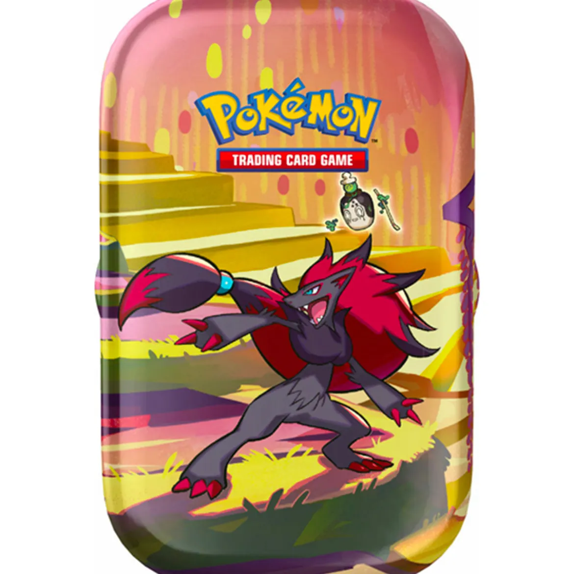 pokemon scarlatto e violetto segreto fiabesco - zoroark - 1 mini tin da collezione (ita)