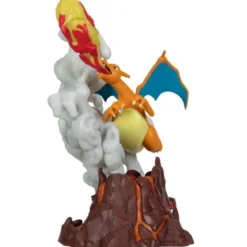 pokemon - select - deluxe collector statue 33cm - charizard con effetti luminosi