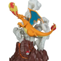 pokemon - select - deluxe collector statue 33cm - charizard con effetti luminosi