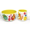 pokemon - set da colazione - tazza + ciotola - pikachu & kanto starters