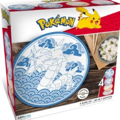 pokemon - set 4 piatti japanese style