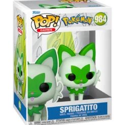 pokemon - sprigatito 9cm - funko pop 984
