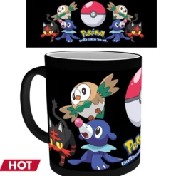 pokemon - tazza heat change 320ml - catch em all