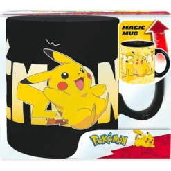 pokemon - tazza heat change 460ml - pikachu