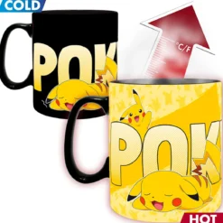 pokemon - tazza heat change 460ml - pikachu