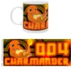 pokemon - tazza 320ml - charmander neon
