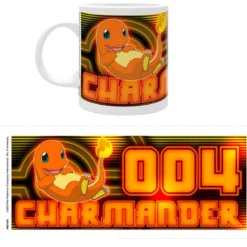 pokemon - tazza 320ml - charmander neon