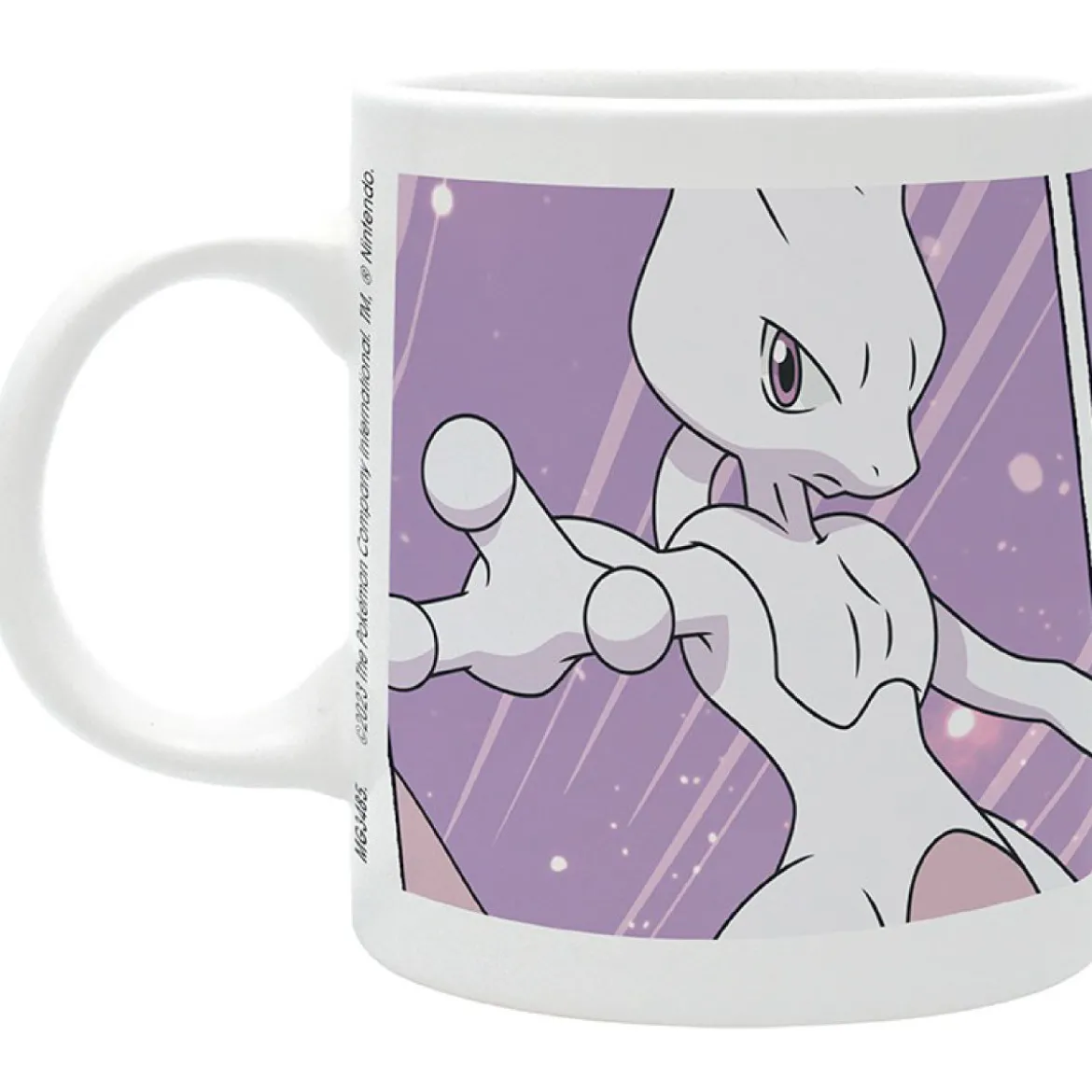 pokemon - tazza 320ml - mewtwo comic panels