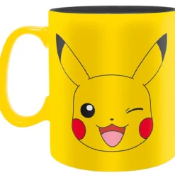 pokemon - tazza 460ml - pikachu face