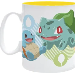 pokemon - tazza 460ml - pikachu & starters