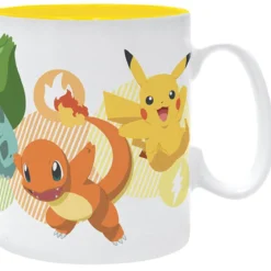 pokemon - tazza 460ml - pikachu & starters