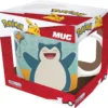 pokemon - tazza 320ml - snorlax comic strip