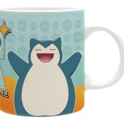 pokemon - tazza 320ml - snorlax comic strip