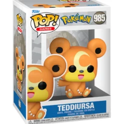 pokemon - teddiursa 9cm - funko pop 985