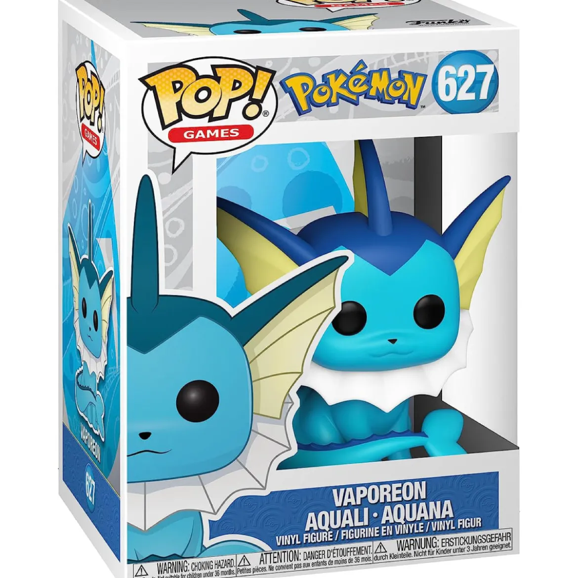 pokemon - vaporeon 9cm - funko pop 627