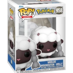 pokemon - wooloo 9cm - funko pop 958