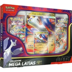 pokémon - box da collezione - mega latias-ex (ita)