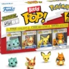 pokémon: bulbasaur 4 pack 3cm - funko pop bitty