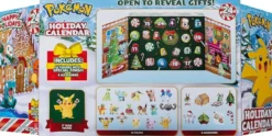 pokémon - calendario dell'avvento 40 pezzi