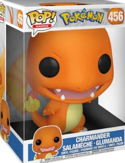 pokémon - charmander 25cm - funko pop! 456 jumbo