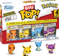 pokémon: charmander 4 pack 3cm - funko pop bitty