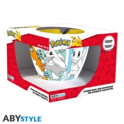 pokémon - ciotola per ramen 370ml + bacchette - manga starters