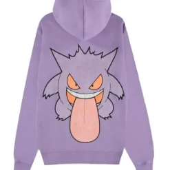 pokémon - gengar novelty hoodie - 2xl