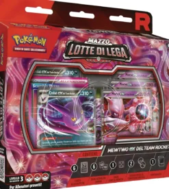pokémon - mazzo lotte di lega mewtwo-ex del team rocket - (ita)
