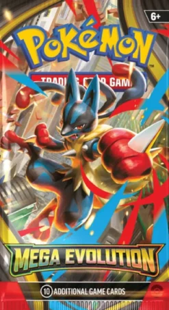 pokémon megaevoluzione - bustina singola 10 carte (ita)